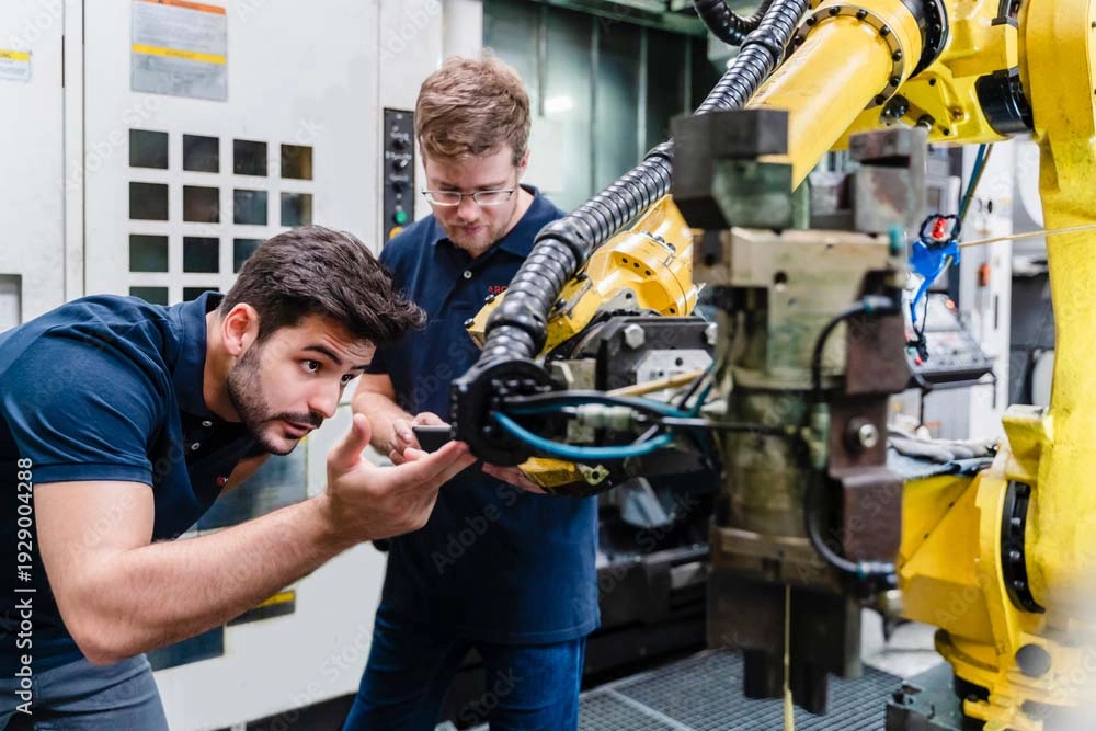working on repair