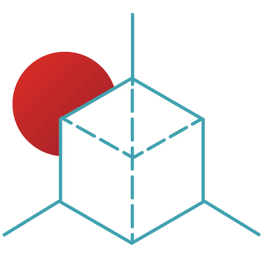 box icon with red circle