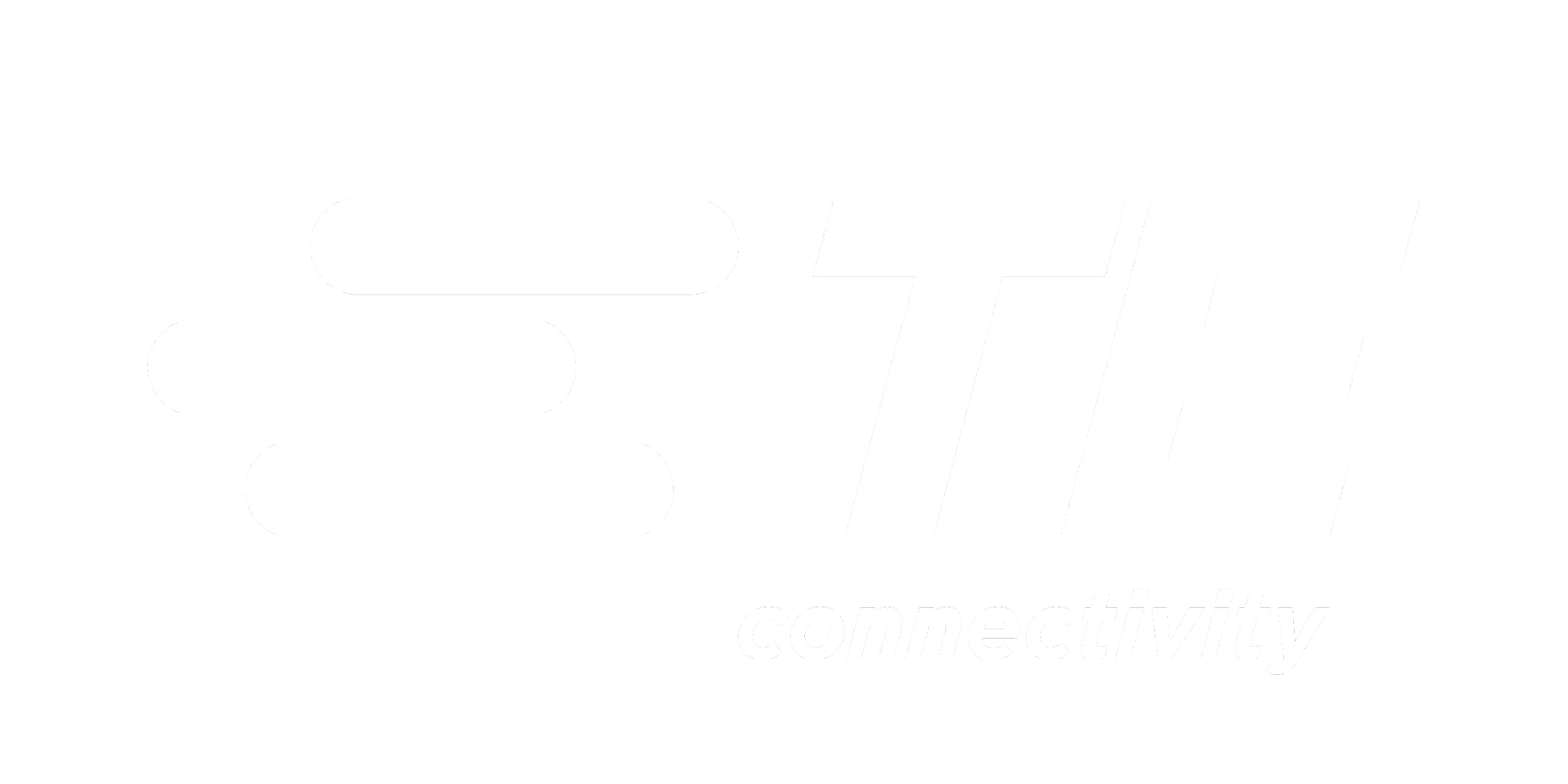 TE logo white